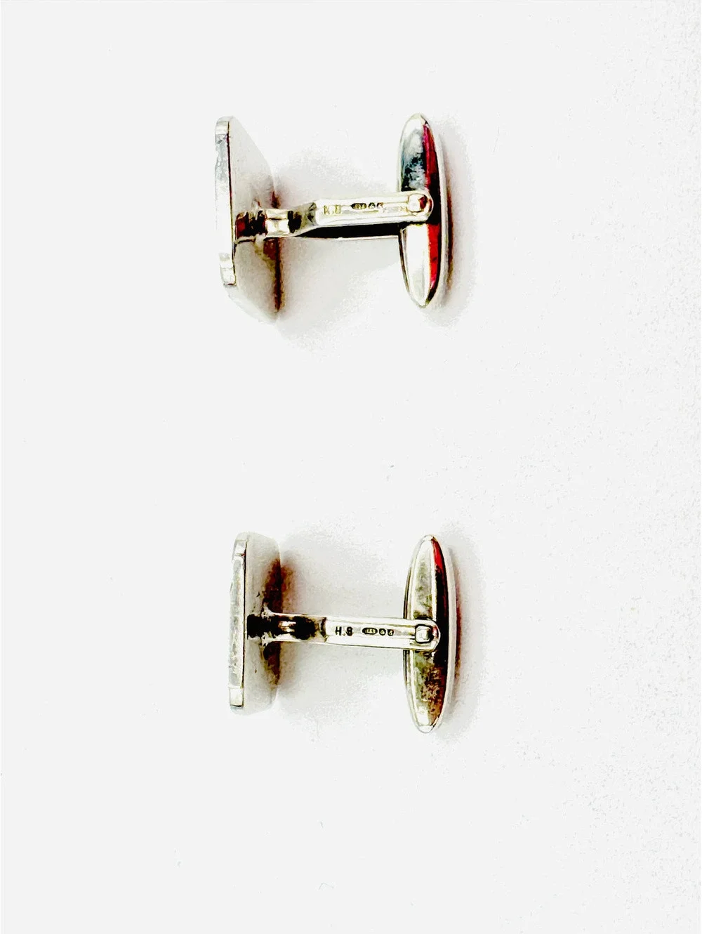 H. Stern vintage sterling silver cufflinks